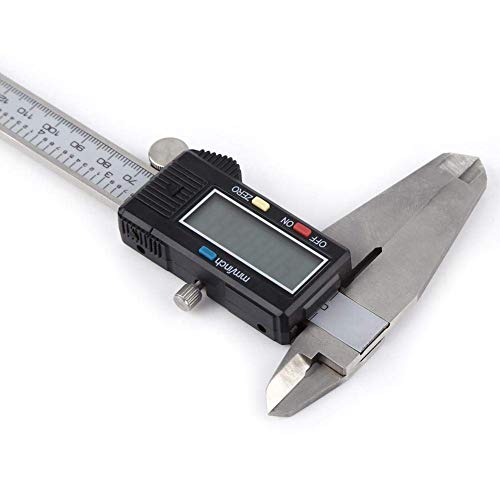 Zixin Calibrador Digital, 12 Pulgadas 300MM 0,01 mm Pie de Rey Digital Vernier Caliper precisión Measurment Herramienta Pie de Rey