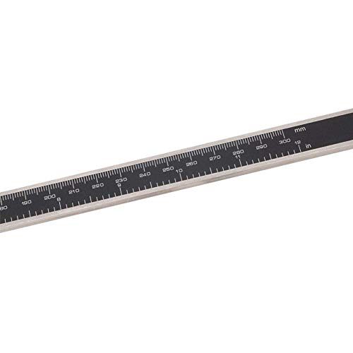 Zixin Calibrador Digital, Acero Inoxidable de medición Calibradores Herramienta de diseño ergonómico, de Lectura Directa (0-200mm) Pie de Rey