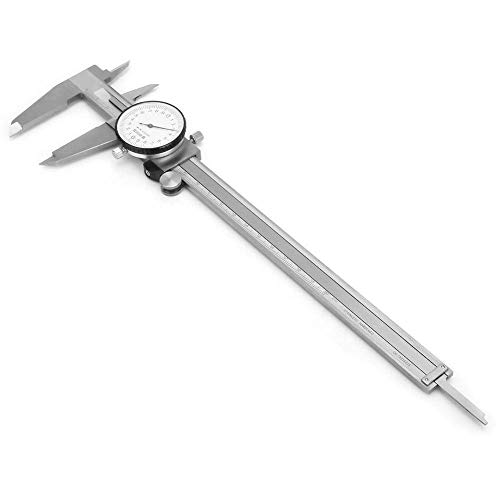 Zixin Dial calibradores, 0-200mm Vernier de Acero Inoxidable a Prueba de Golpes de Alta precisión micrómetro calibrador de la Herramienta de medición Calibradores