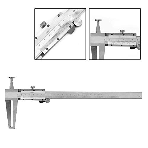 Zixin En el Interior del surco Calibre, de Alta precisión de Acero al Carbono Profesional Doble Garra Interna del surco calibradores Vernier (9-200mm)