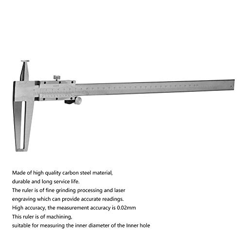 Zixin En el Interior del surco Calipe, Profesional Interior Vernier calibradores de Alta precisión de Acero al Carbono Doble Garra Interna del surco calibradores Vernier (1)