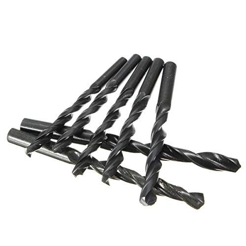 ZJN-JN Brocas, 10pcs 9.0mm HSS caña recta Bits Gusano vuelta de hélice de perforación de solamente Fresas de corte